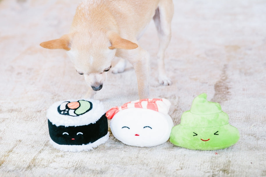Pearhead - Sushi Bento Pet Toys, Set of 3