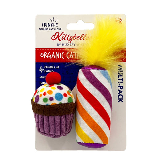 Me-Wow Cupcake & Candle 2pk For Cats